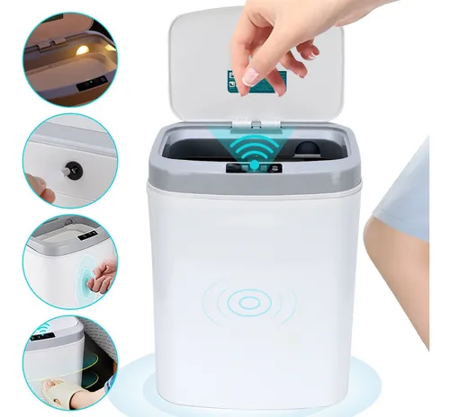 Bote de basura con sensor de movimiento hotsell