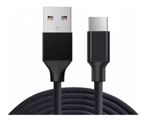 Imagen 1 de 9 de Cable Reforzado Usb C A Usb Cargador Celular Tablet Premium