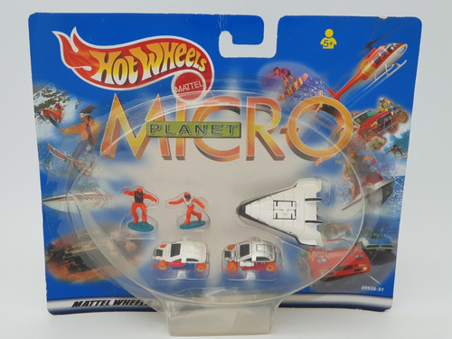 Hot Wheels Planet Micro Futuristic Space 2 Del 2000 Dañado