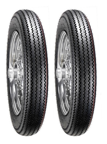 Llantas 450-17 Equivalent 120/90-17 Para Rocketman+2camaras