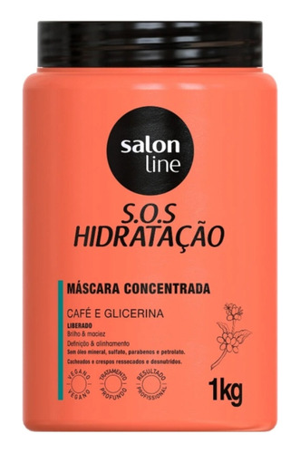 Salón Line S. O.smascara Concentrada Café Y Glicerina Y 1k