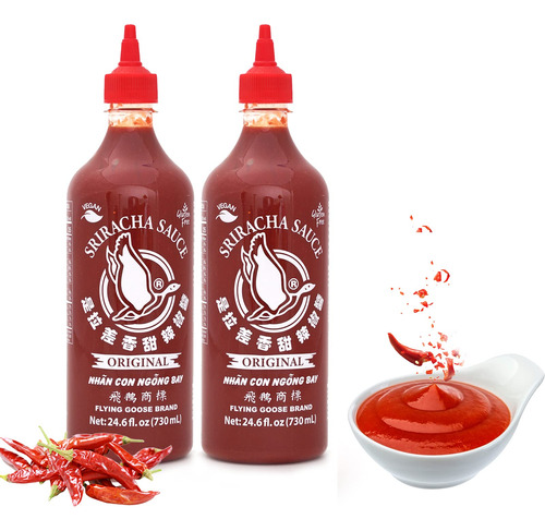 Flying Goose Salsa Sriracha, Salsa De Chile Picante Tailands
