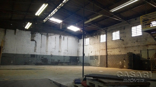 Galpão Comercial Para Locação, Campestre, Santo André - Ga1137. - Ga1137