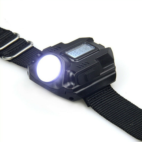 Pulsera Reloj Lampara Brújula Camping Exteriores