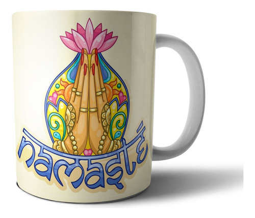 Taza De Ceramica - Namaste (varios Modelos)