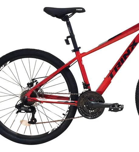 Bicicleta Trinx M100 Rodado 26 Mtb Color Rojo Tamaño del cuadro L