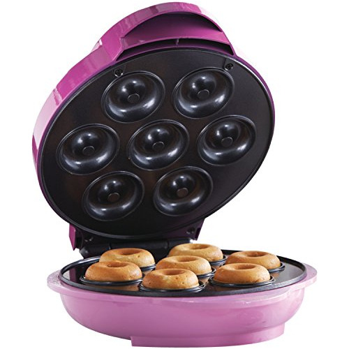 Mini Maquina Para Hacer Donas, Rosa