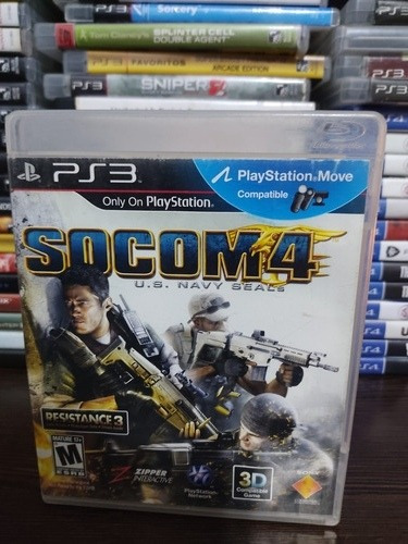 Socom 4 Ps3  Ps3 Usado Fisico Shooter Move