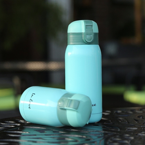 Botella De Agua Caliente De Dibujos Animados Para Niños Con