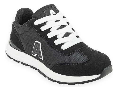 Zapatillas Addnice Los Angeles Flow Niño Negra Solo Deportes