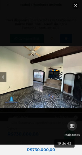 Casa Com 4 Dormitórios,sendo 2 Suítes,1 Com Hidromassagem.