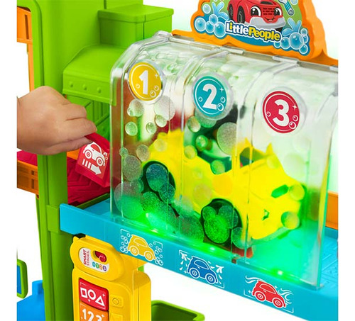 Set De Juego Garage De Vehículos Fisher-price Little People