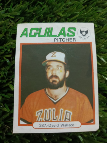 1975 Béisbol Profesional Venezolano David Wallace #287