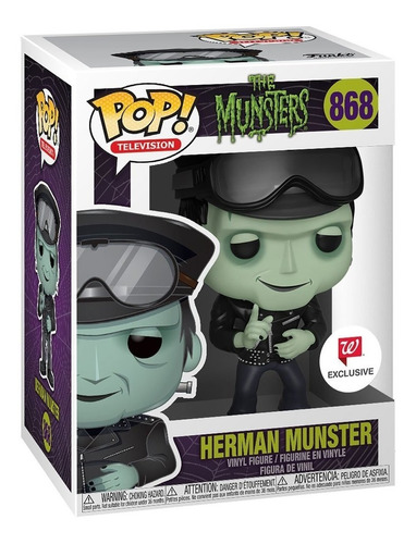 Funko Pop The Munsters Biker Herman