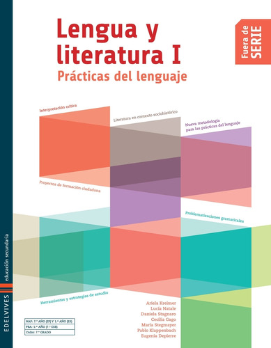 Lengua Y Literatura 1 - Fuera De Serie - Edelvives