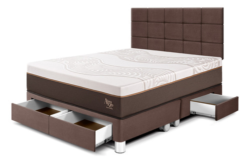 Dormitorio Paraíso Con Cajones Royal Abrazzo Blocks | Queen