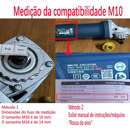 Broca Cônica Chanfro Diamante Soldada Vacuo Esmerilhadeira A
