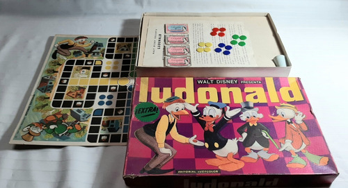 Juego Ludonald De Walt Disney Luz Y Color. Usado Impecable.