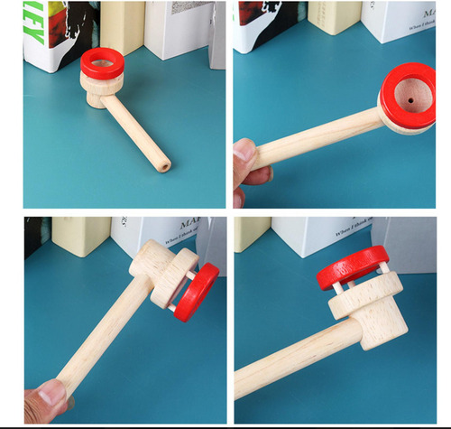 2pz Juguete D Madera Para Fortalecer Los Pulmones Post Covid