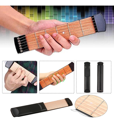 Herramienta De Práctica De Guitarra Digital Portátil, Entren