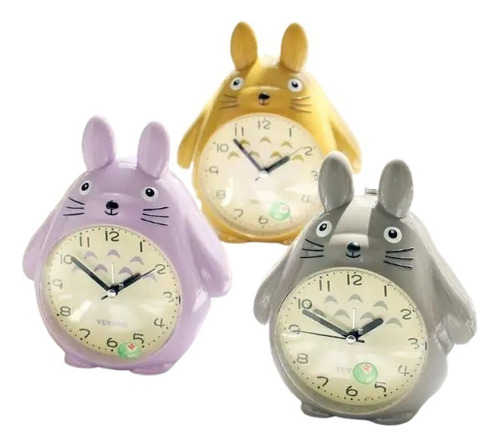 Garantía Reloj Despertador Totoro Dibujos Animados Precioso