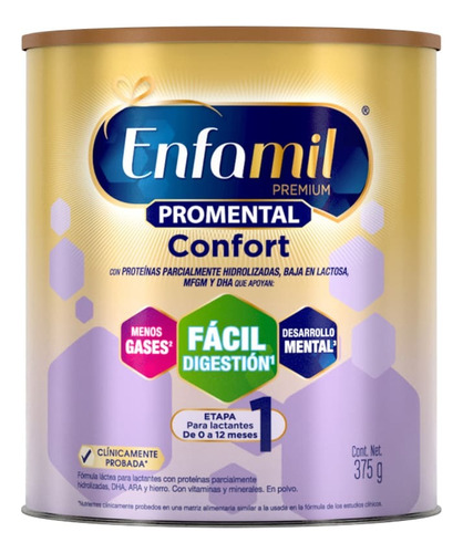 Enfamil Confort Premium Mgfm Lata X 375 Grs