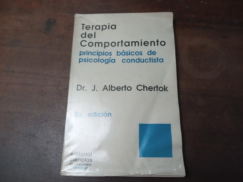 Libro Terapia Del Comportamiento        Alberto Chertok