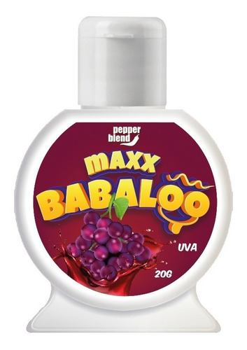 Gel Comestível Maxx Babaloo - Uva 20g