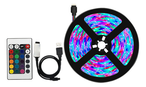 Conjunto De Faixas De Luz Led V35 Meter 5050rgb - Fs