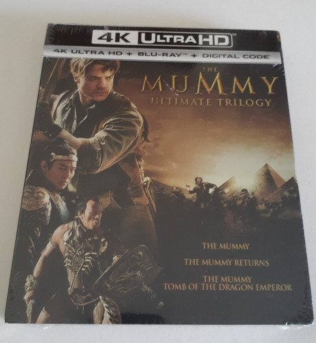 The Mummy Ultimate Trilogy 4k Ultra Hd Blu-ray