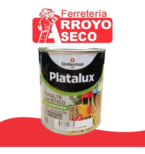 Esmalte Sintético Platalux Sinteplast 0,9lt - Tabaco Blanco