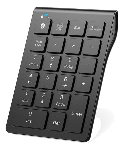 Teclado Numérico Inalámbrico, Teclado Numérico Delgado Portá