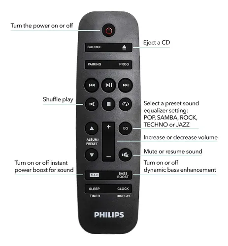 Sistema Estereo Bluetooth Philips Fx10 Para El Hogar Con ...