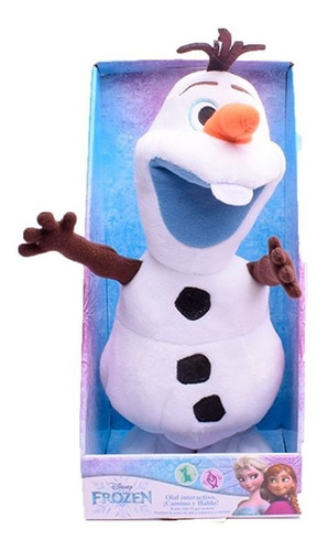 Peluche Olaf Frozen  - Interactivo Camina Repite Lo Que Dice