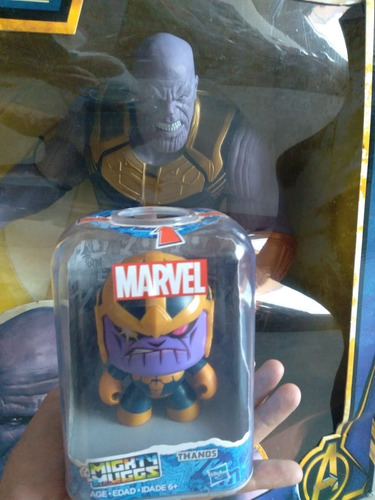 Combo Vingadores Avangers Compre 1 Leve 2 Dois Figura Thanos