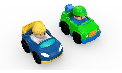 Fisher Price - Little People Wheelies Packx2tow Y Race Drh01