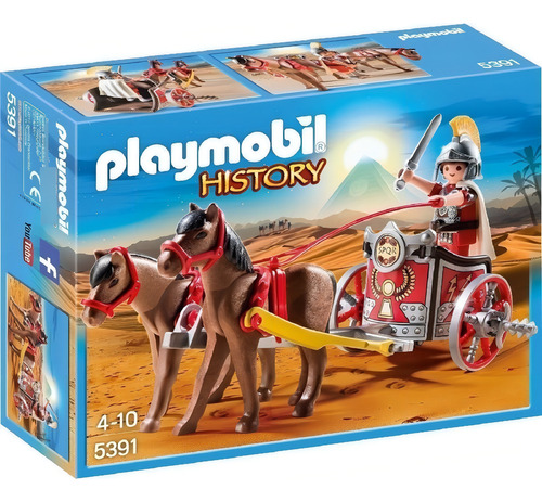 Playmobil Historia Carruaje Romano 5391 Unico