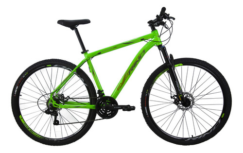 Bicicleta Rino Everest Aro 29 Freio Disco 24v Câmbios Shiman Cor Verde Tamanho Do Quadro 17