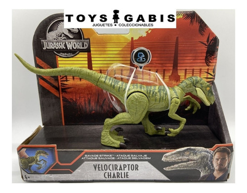 Jurassic World Velociraptor Charlie Raptor Ataque Salvaje