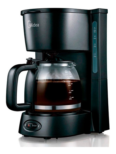 Cafetera De Filtro S Automática Negra | Midea | Cm-m110bar1 