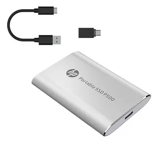 Disco Externo 1tb Sólido Hp Usb 3.1 - Usb C Gen 2 Color Silver