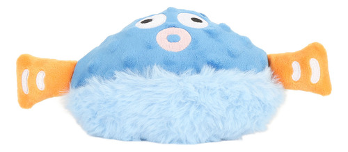 Pelota Interactiva Con Dibujos Animados De Peluche Blue Sque