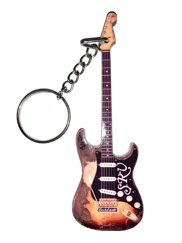 Pack X3 Guitarra Llavero Stevie Ray Vaughan (o Surtido Elec)