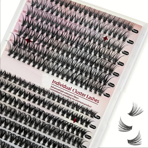 Kit De Extensión De Pestañas, Mezcla 30d 40d Con Unión Y