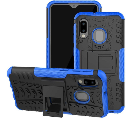 Funda Resistente Con Soporte Para Samsung Galaxy A10e - A...