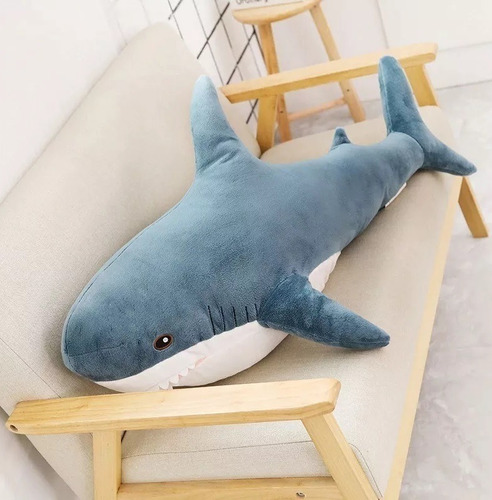 Tubarão Nemo Peixe De Pelúcia Gigante 80 Cm Presente Criança