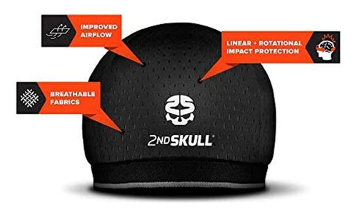 2nd Skull Protective Sports Pro Cap - Gorra Protectora Para