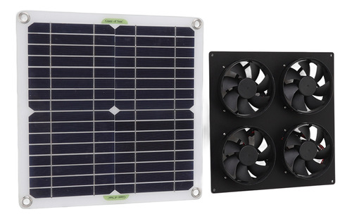 Kit De Ventilador De Panel Solar Panel Solar De Silicio Mono