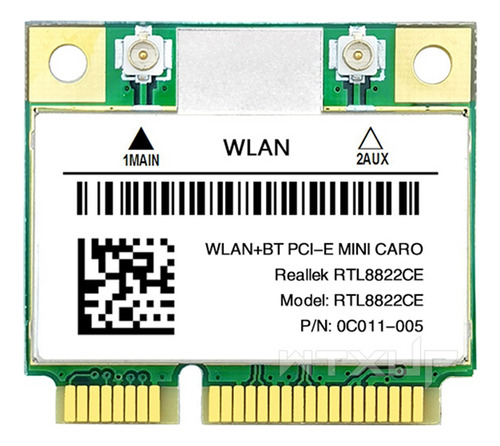 Wifi Card Rtl8822ce 802.11ac De 1200 Mbps, 2, 4 G/5 Ghz