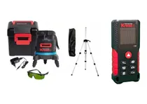 Comprar Nível Laser Kress 360° 5 Linhas + Trena 70mtsu002F Tripéu002F Óculos